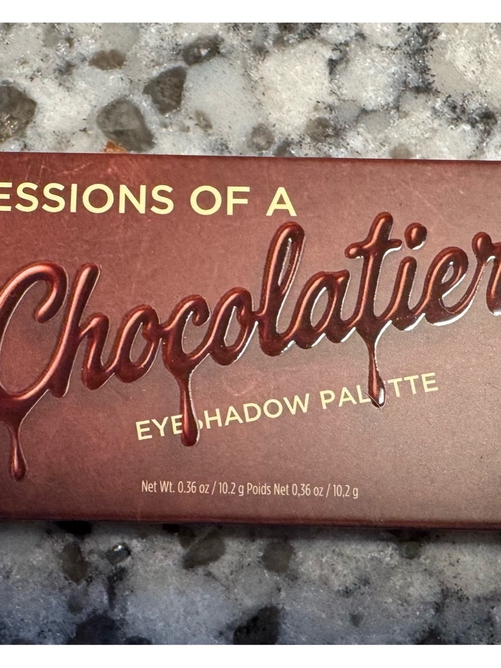 IBY Cosmetics Chocolatier Eyeshadow Palette - Brown and Gold Accents